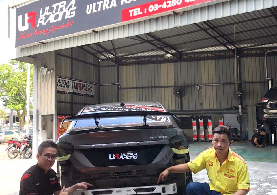 Title: Ultra Racing Rear Collision Bar Featured in Sin Chew Daily Malaysia